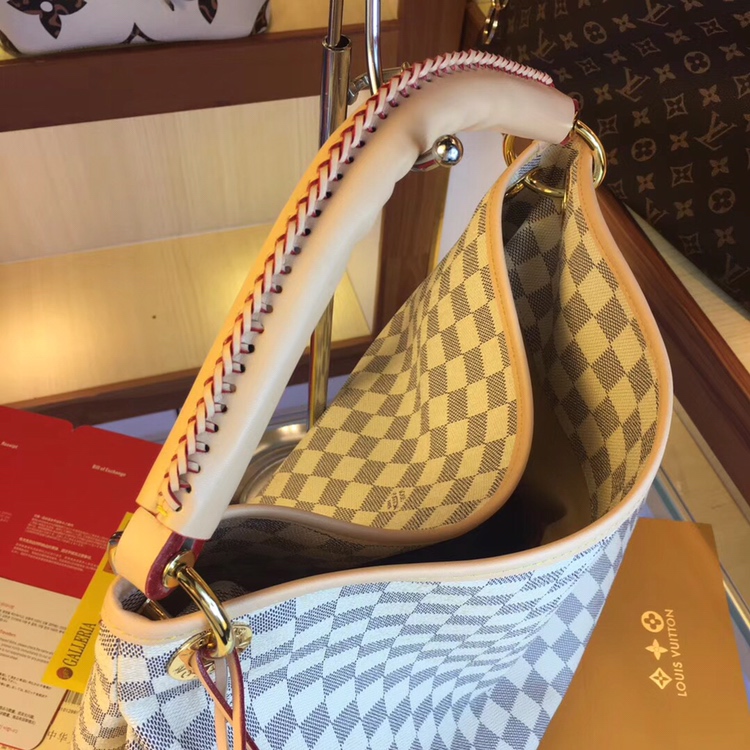 Replica Louis Vuitton Artsy Mm M44869 White/Brown