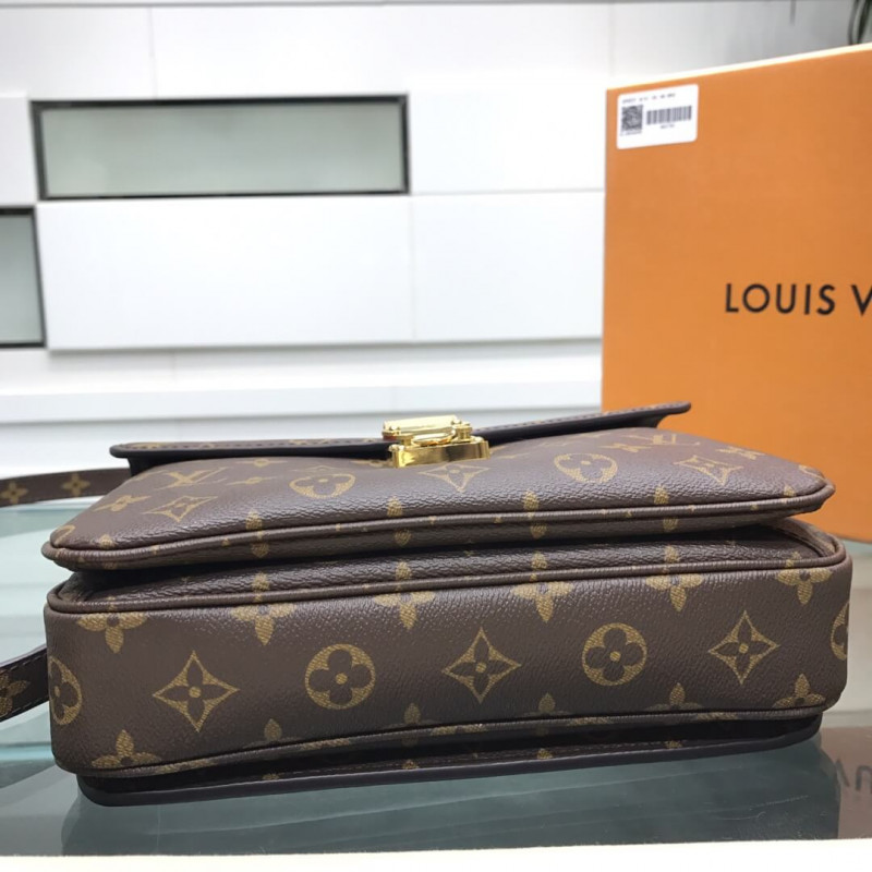 Replica Louis Vuitton Monogram Canvas Pochette Metis M40780