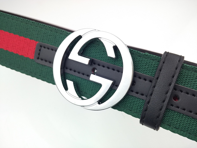 Replica Gucci Belt G311-75 Silver 38Mm