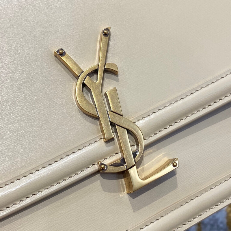 Replica Saint Laurent Ysl Solferino Medium Satchel In Box Leather 634305