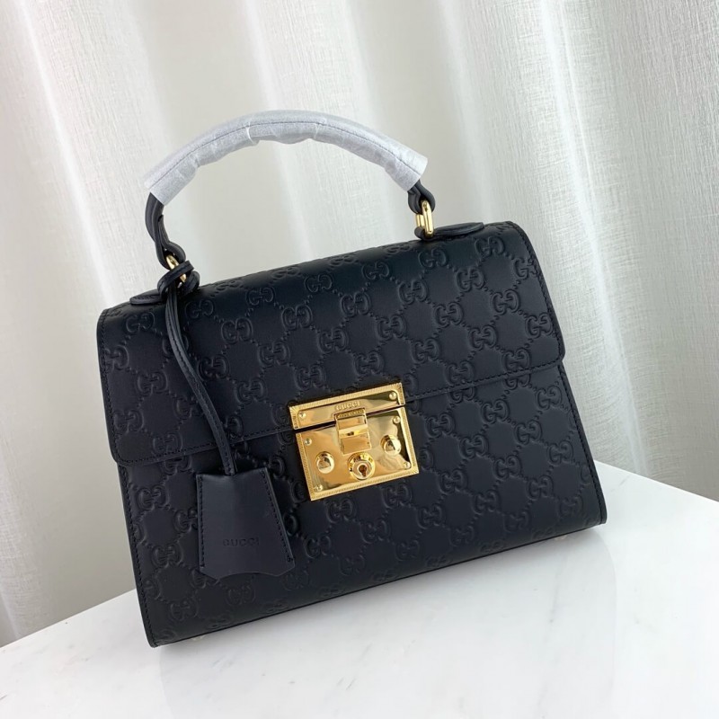 Replica Gucci Padlock Small Gucci Signature Top Handle Bag 453188