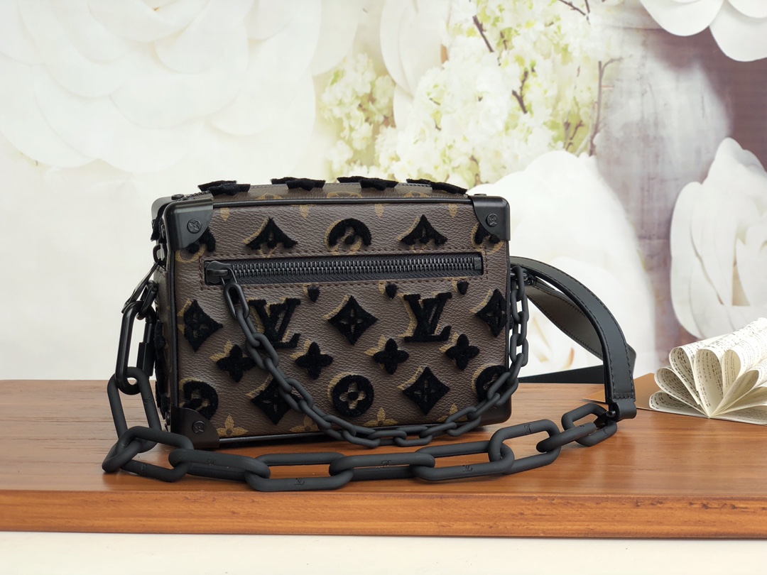 Replica Louis Vuitton Mini Soft Trunk Monogram Canvas