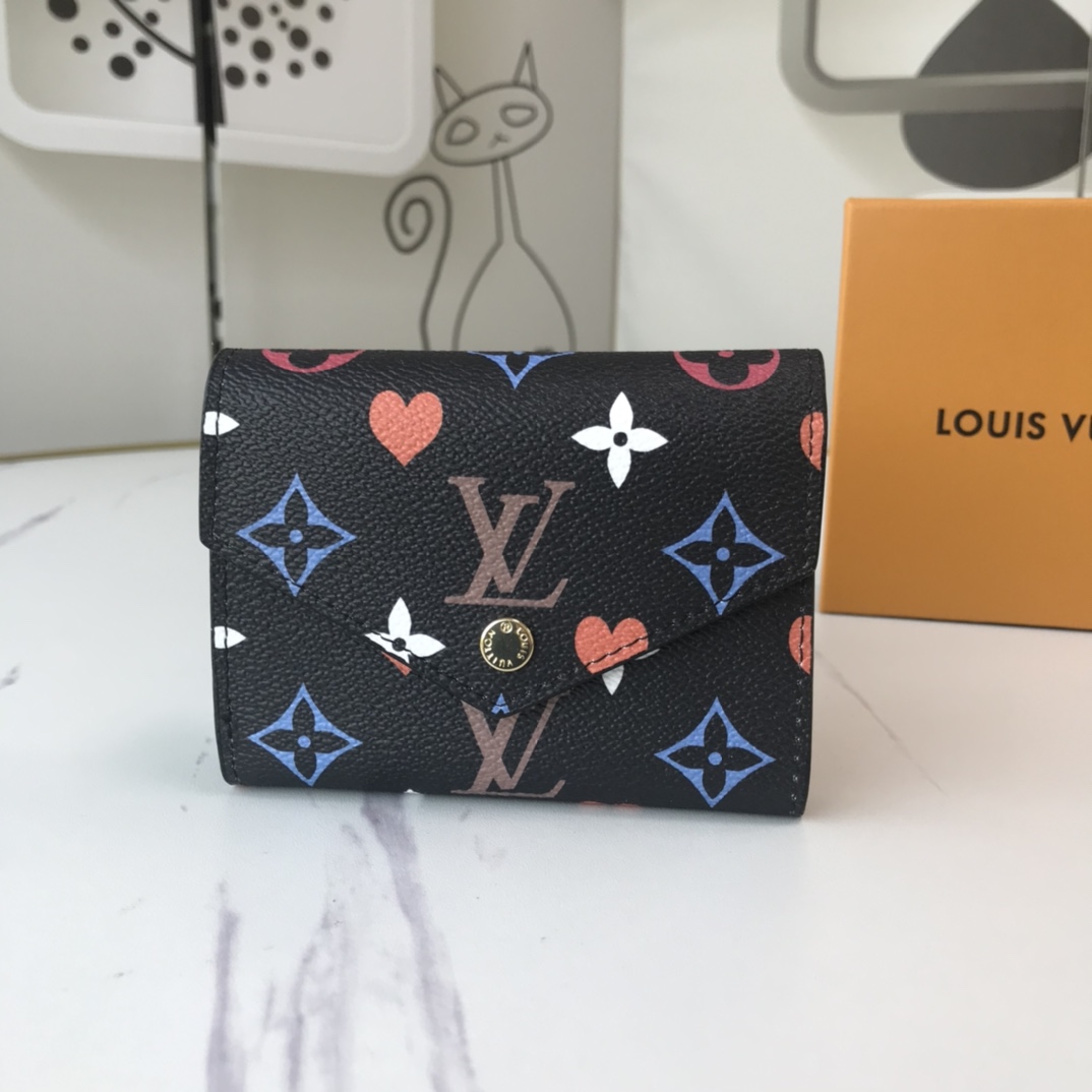 Replica Louis Vuitton Aaa-Game On Zoe Wallet M41938 Black/White