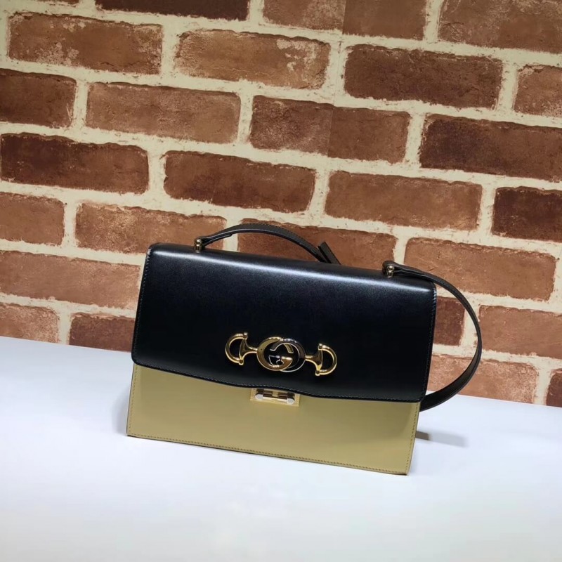 Replica Gucci Zumi Smooth Leather Small Shoulder Bag 576388
