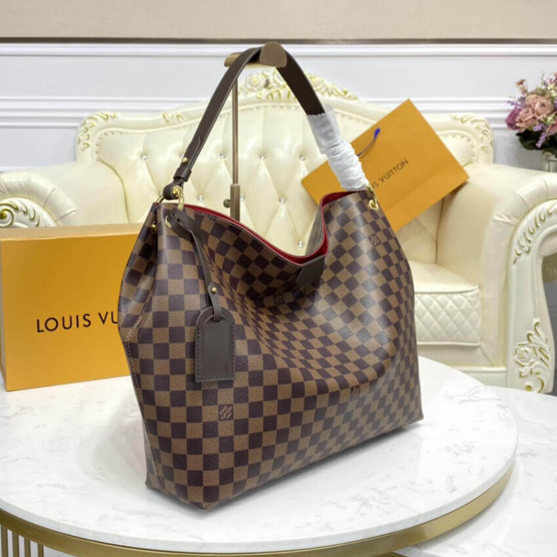 Replica Louis Vuitton Damier Ebene Graceful Mm N44045