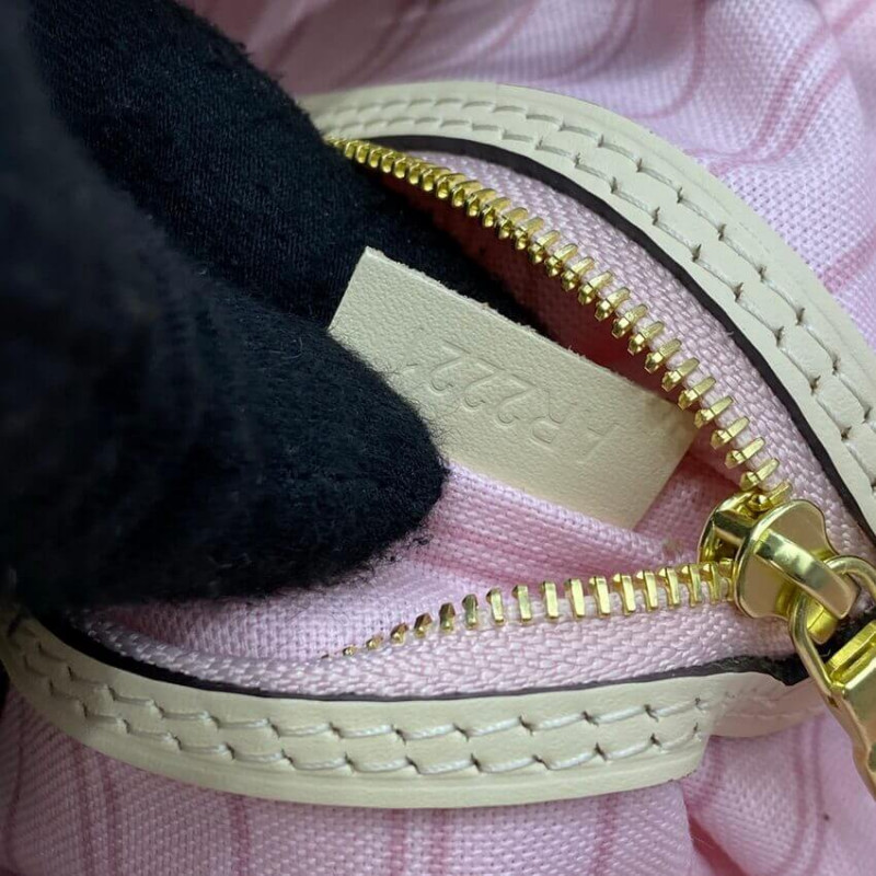 Replica Louis Vuitton Damier Azur Neverfull Mm N45295 Pink