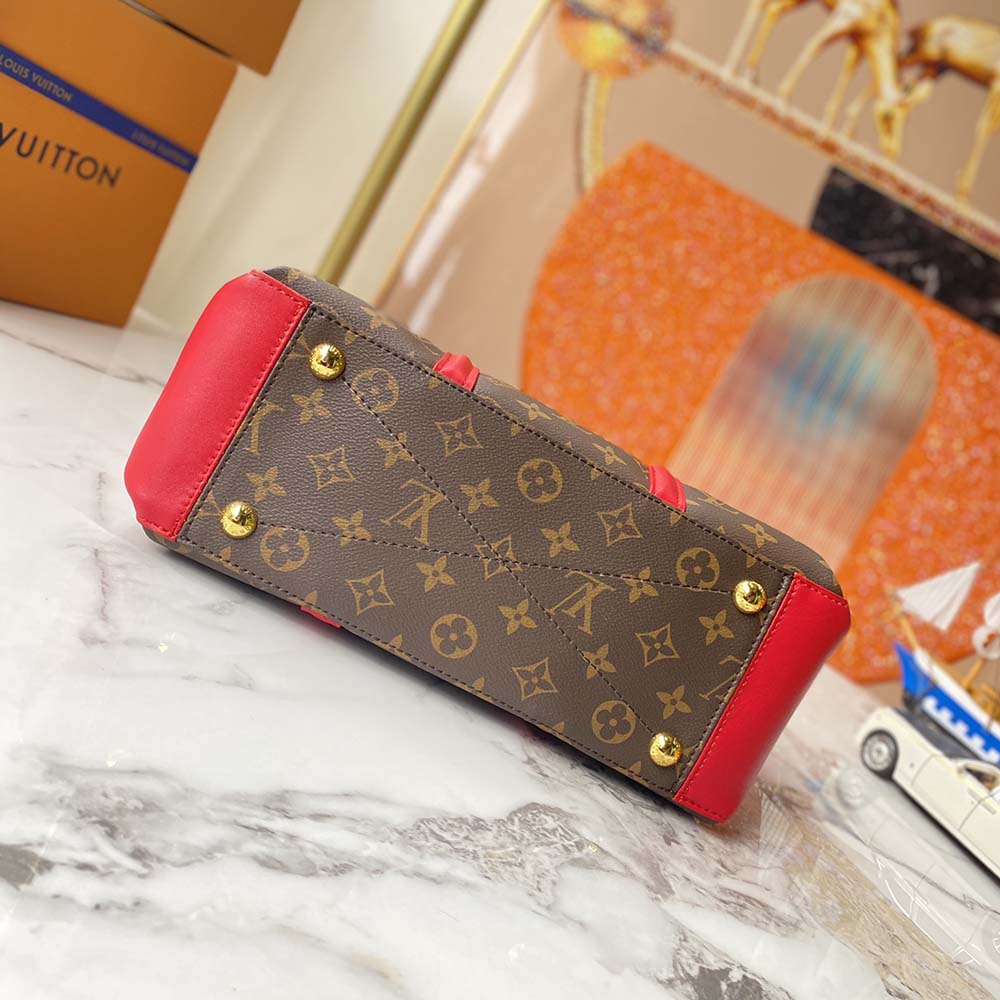 Replica Louis Vuitton Monogram Canvas Soufflot Mm