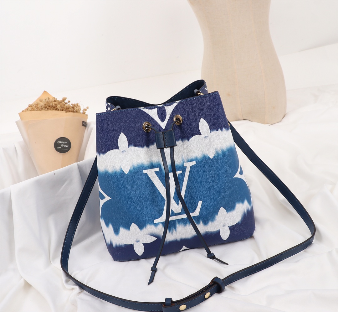 Replica Louis Vuitton Escale Neonoe Mm Pink/Blue/Red