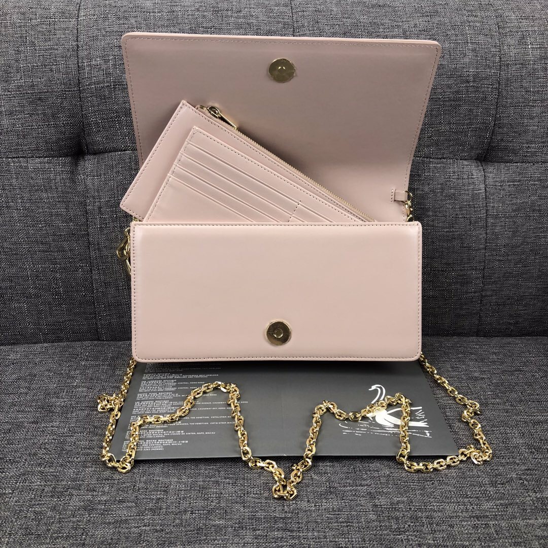 Replica Dior Lady Pouch Black/Pink