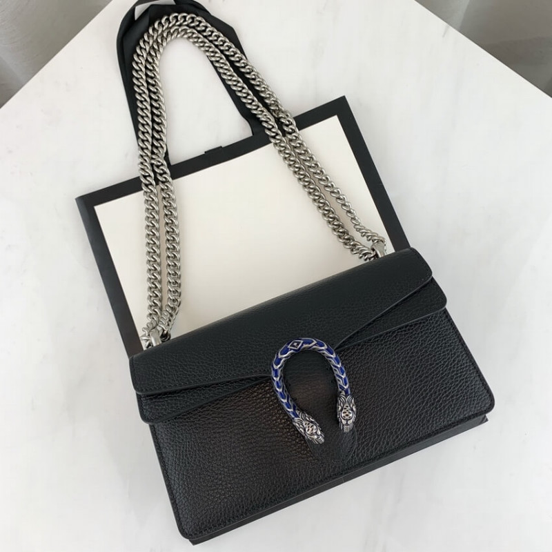 Replica Gucci Dionysus Leather Small Shoulder Bag 499623