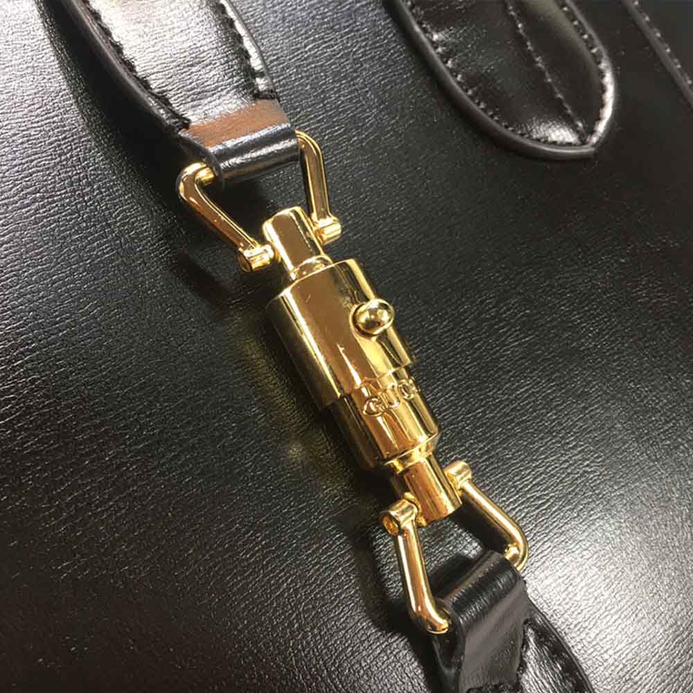 Replica Gucci Jackie 1961 Large Tote Bag 649015 Red/Black/Grey