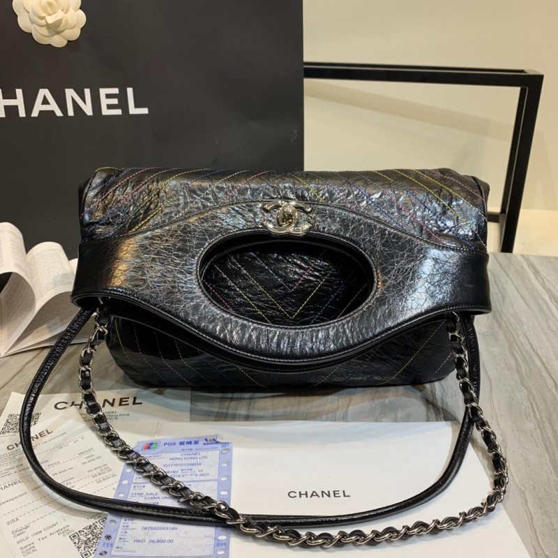 Replica Chanel Crumpled Calfskin Chanel 31 Shopping Bag 0091