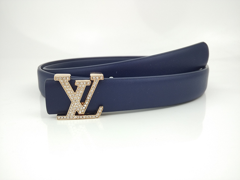 Replica Louis Vuitton Belt L187-75 25Mm Blue
