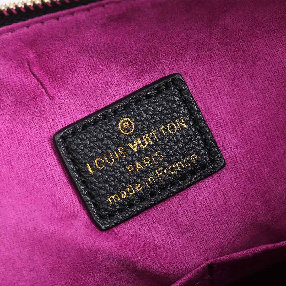 Replica Louis Vuitton Melie M44014 Black/Navy/White/Beige