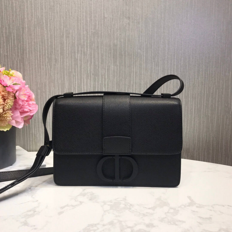Replica Christian Dior 30 Montaigne Bag Grained Calfskin M9203