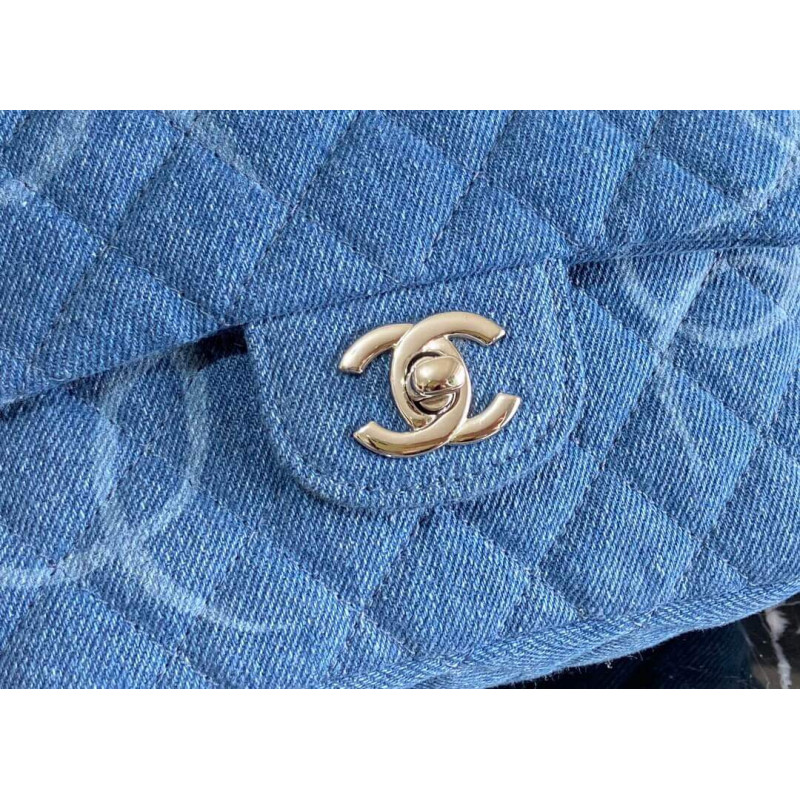 Replica Chanel Denim Classic Flap Mini Bag As2070