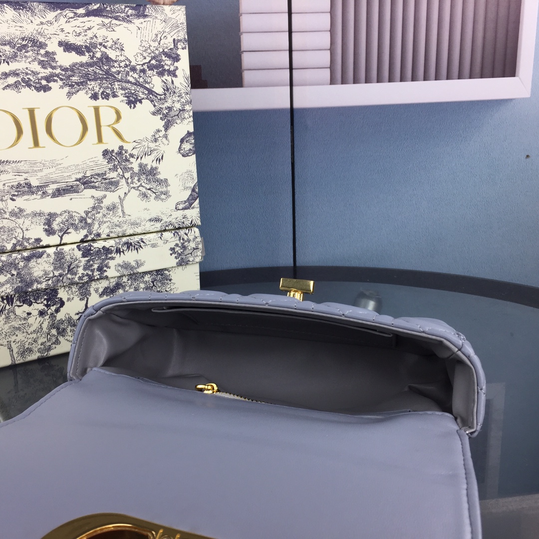 Replica Dior Small Dr Caro Bag Black/Beige