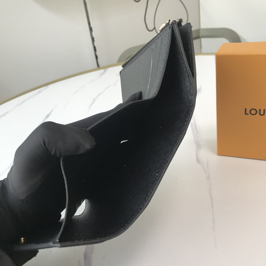 Replica Louis Vuitton Aaa-Game On Zoe Wallet M41938 Black/White