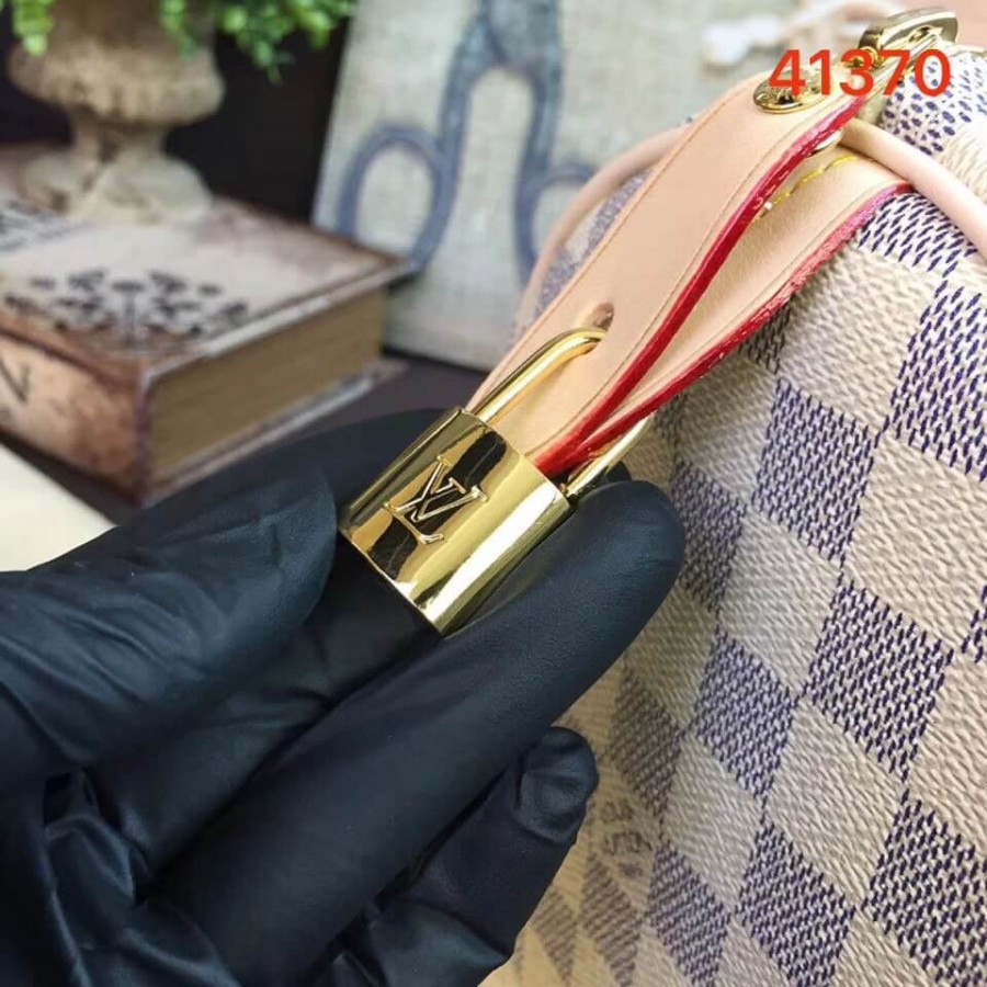 Replica Louis Vuitton Damier Azur Canvas Speedy 30 N41370