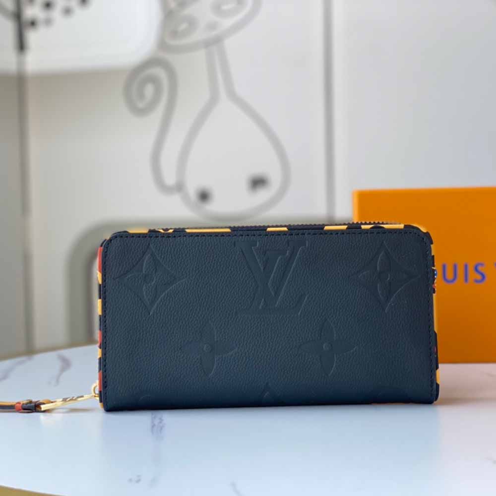 Replica Louis Vuitton Leopard Zippy Wallet M80685