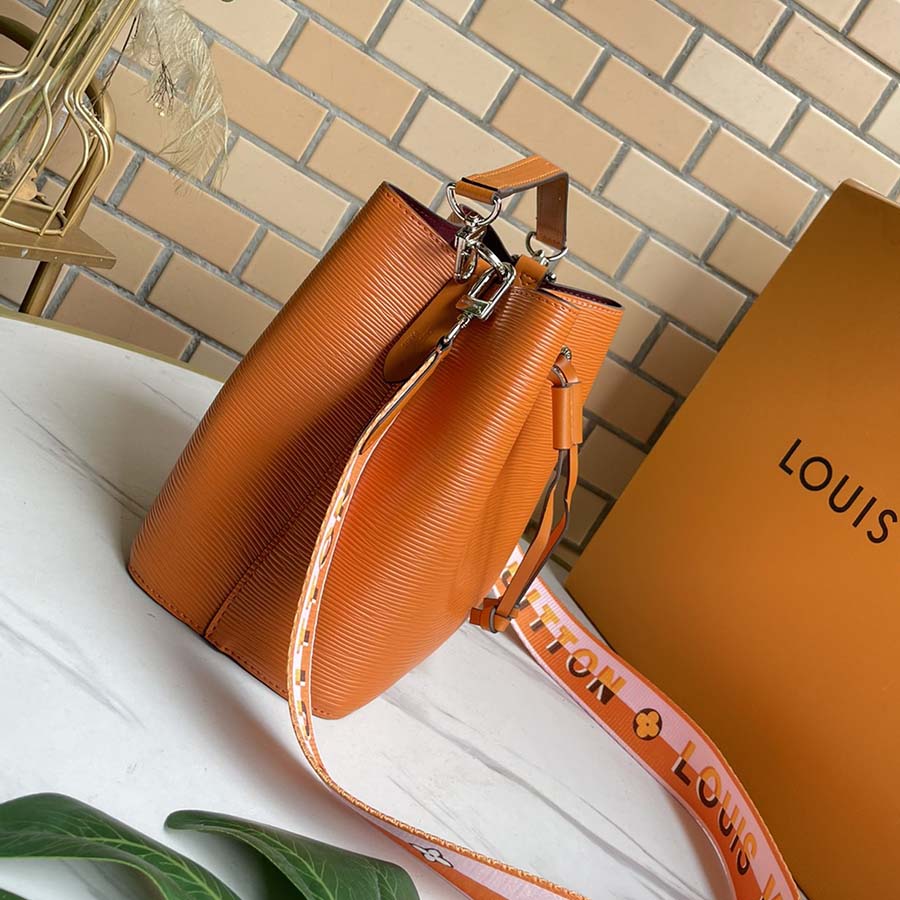 Replica Louis Vuitton Neonoe Bb Blue/Beige/Orange