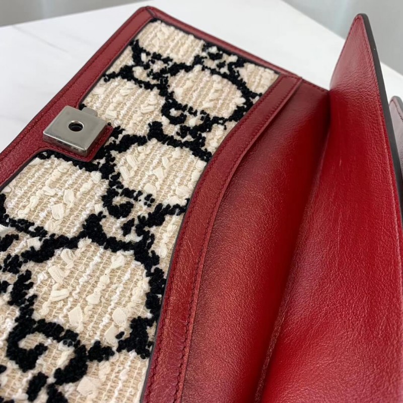 Replica Gucci Dionysus Gg Tweed Small Shoulder Bag 400249