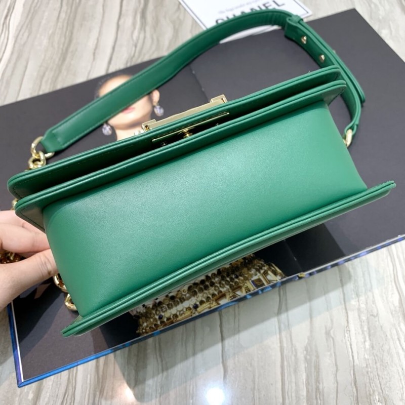 Replica Chanel Calfskin Small Boy Chanel Handbag A67085