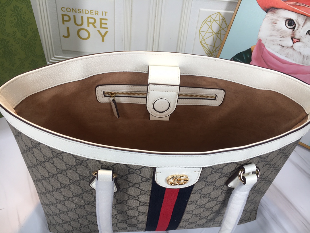 Replica Gucci Ophidia Medium Tote With Web