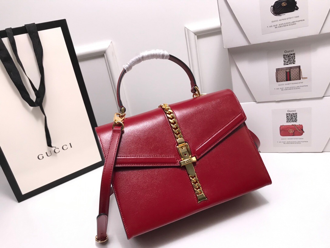 Replica Gucci Sylvie 1969 Small Top Handle Bag
