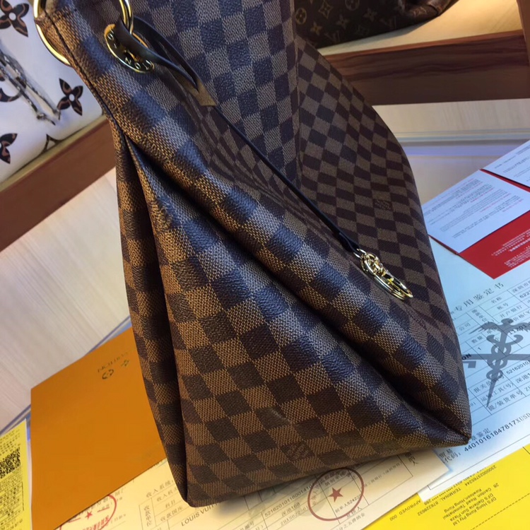 Replica Louis Vuitton Artsy Mm M44869 White/Brown