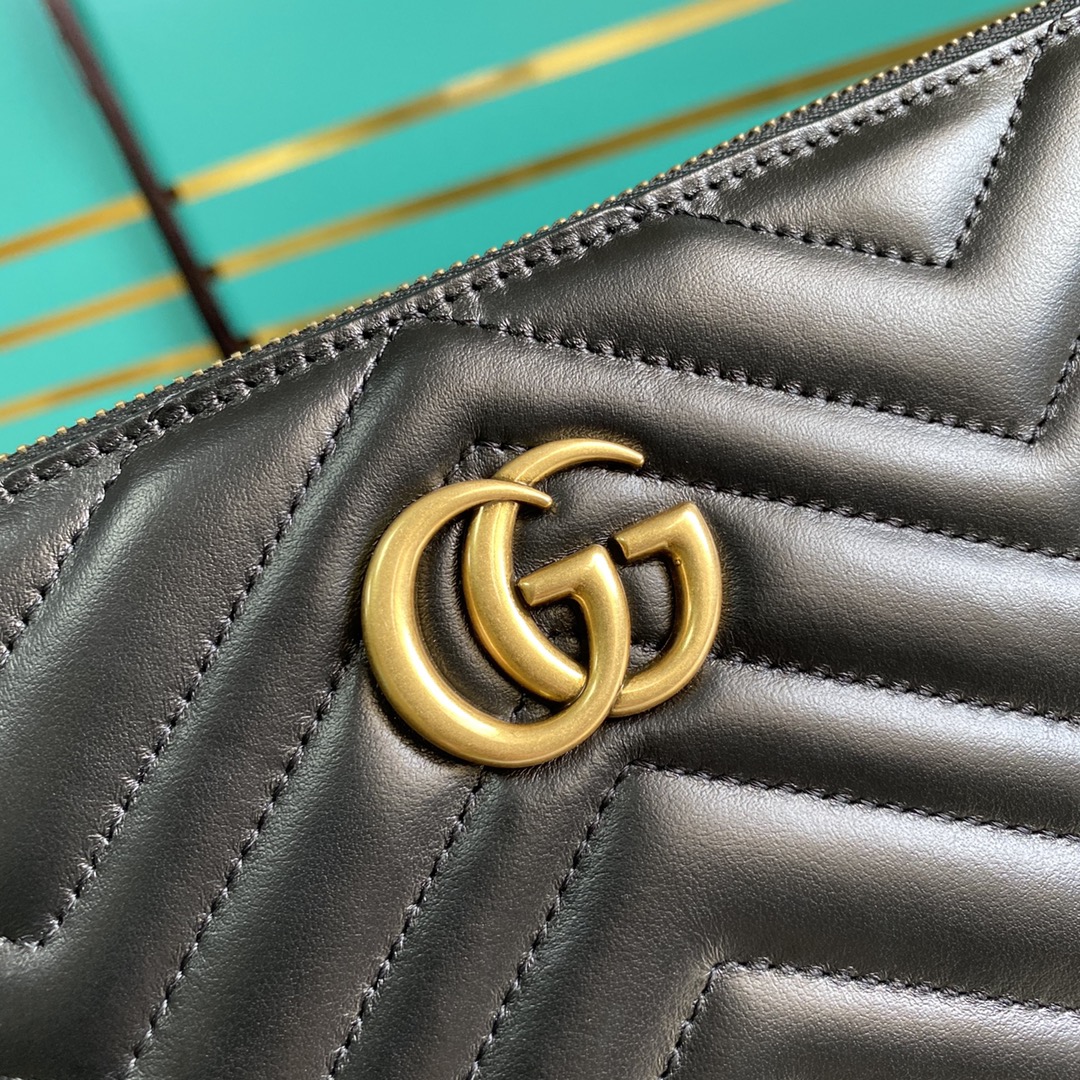Replica Gucci Marmont Leather Pouch