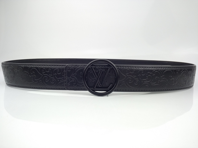 Replica Louis Vuitton Belt L229-75 38Mm Black