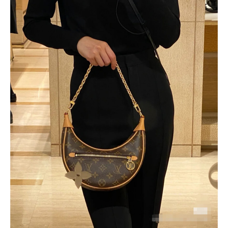 Replica Louis Vuitton Monogram Canvas Loop Bag M81098