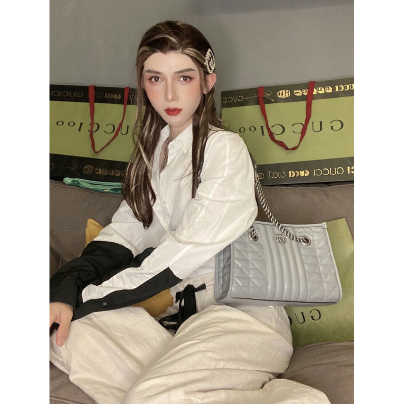 Replica Gucci Gg Marmont Small Tote Bag 681483