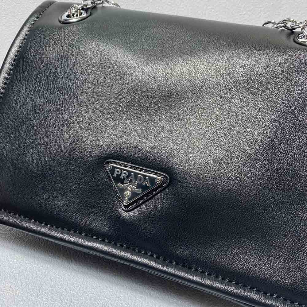 Replica Prada Saffiano Leather Mini Pouch 2021415