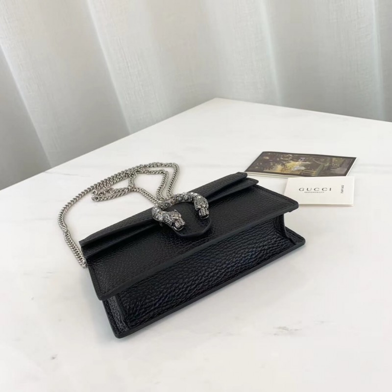 Replica Gucci Dionysus Leather Super Mini Bag 476432