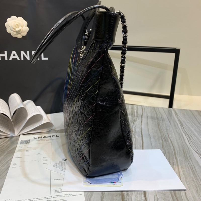 Replica Chanel Crumpled Calfskin Chanel 31 Shopping Bag 0091