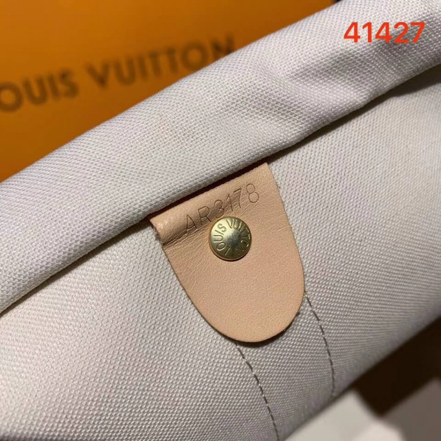 Replica Louis Vuitton Damier Azur Keepall Bandouliere 50 N41427