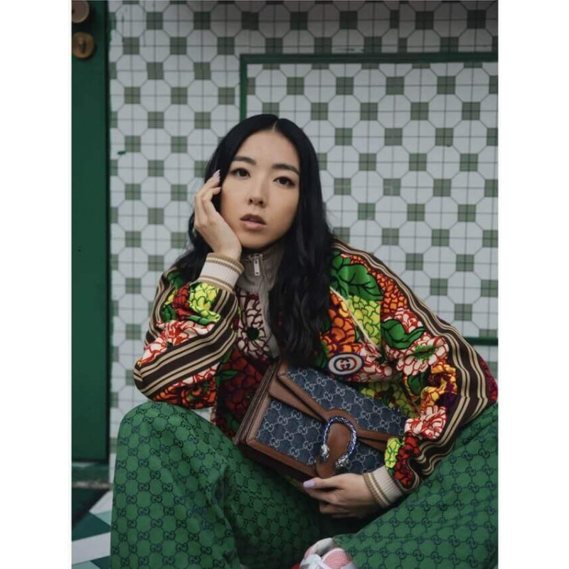 Replica Gucci Denim Small Dionysus Shoulder Bag 400249