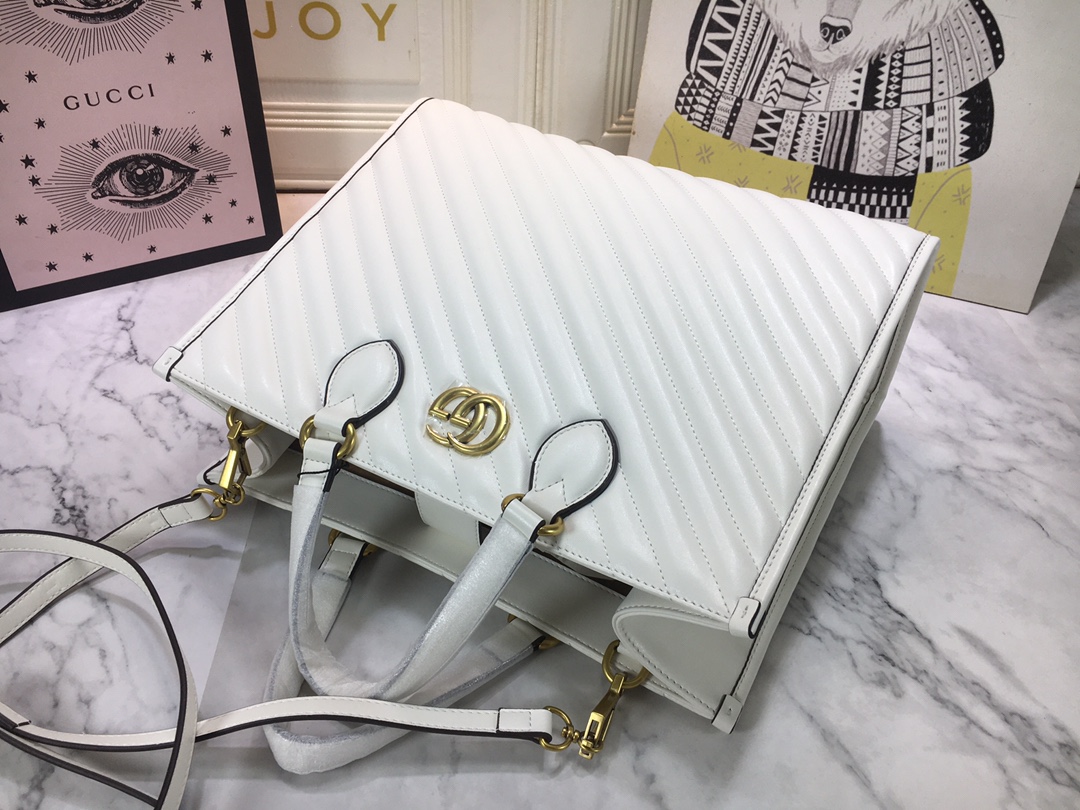 Replica Gucci Aaa-Marmont Medium Tote Bag