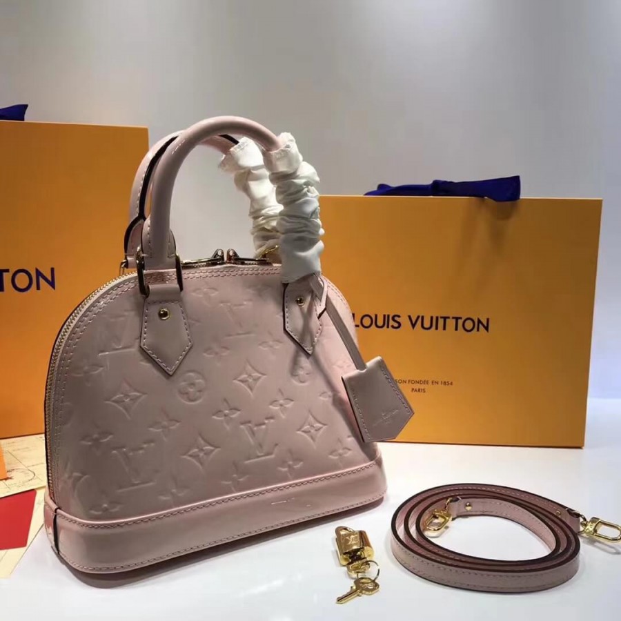 Replica Louis Vuitton Monogram Vernis Alma Bb M50415