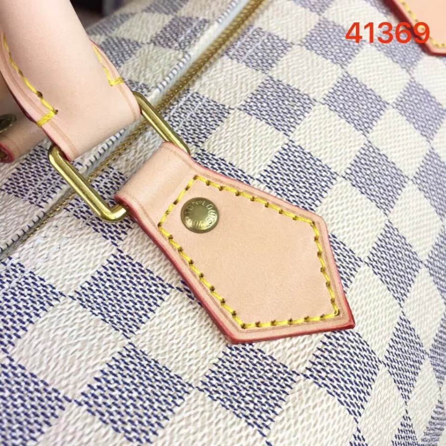 Replica Louis Vuitton Damier Azur Canvas Speedy 35 N41369