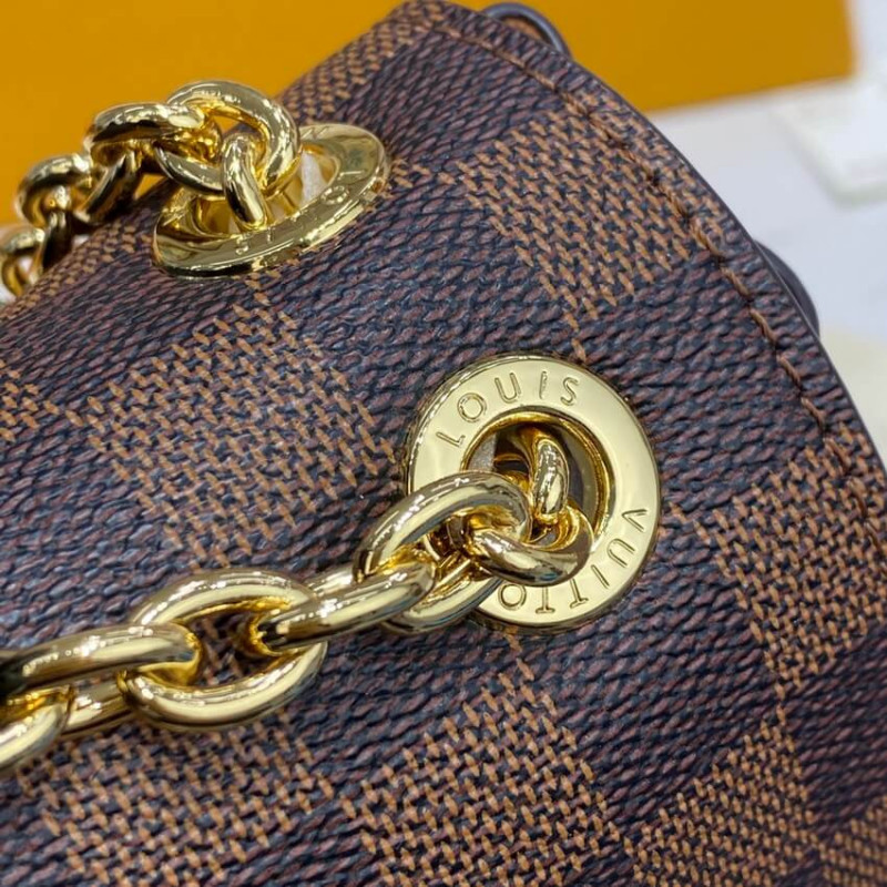 Replica Louis Vuitton Damier Ebene Canvas Vavin Pm N40110 Caramel