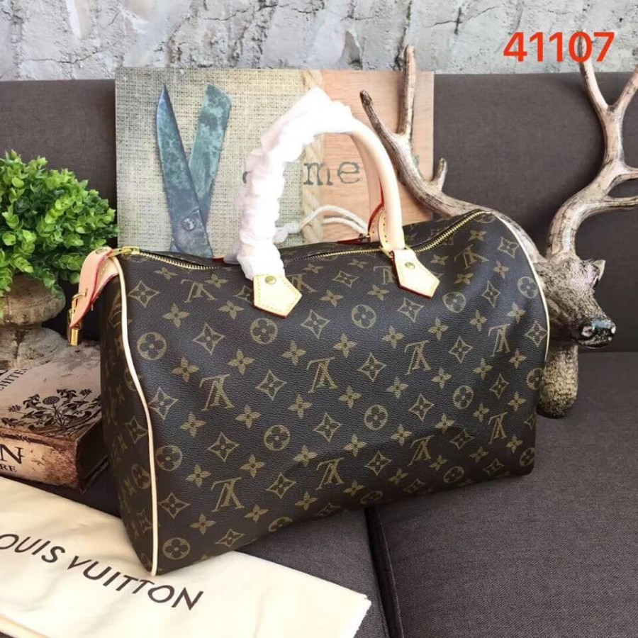 Replica Louis Vuitton Monogram Canvas Speedy 35 M41107