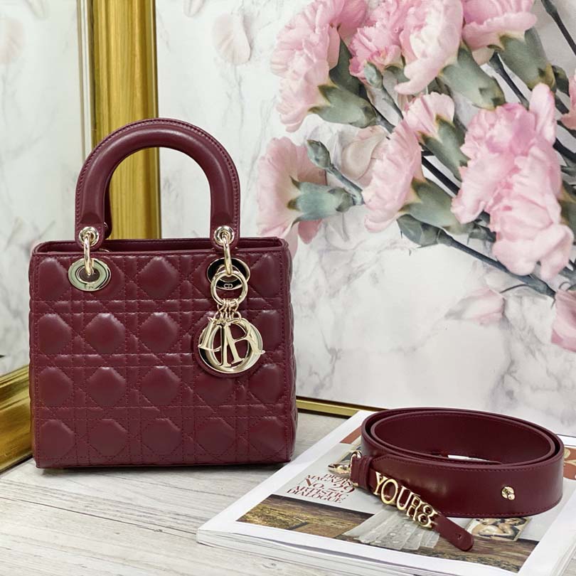 Replica Dior Aaa-My Abc Lady Dr Bag Black/White/Red