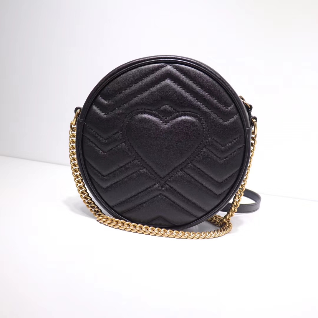 Replica Gucci Marmont Mini Round Shoulder Bag