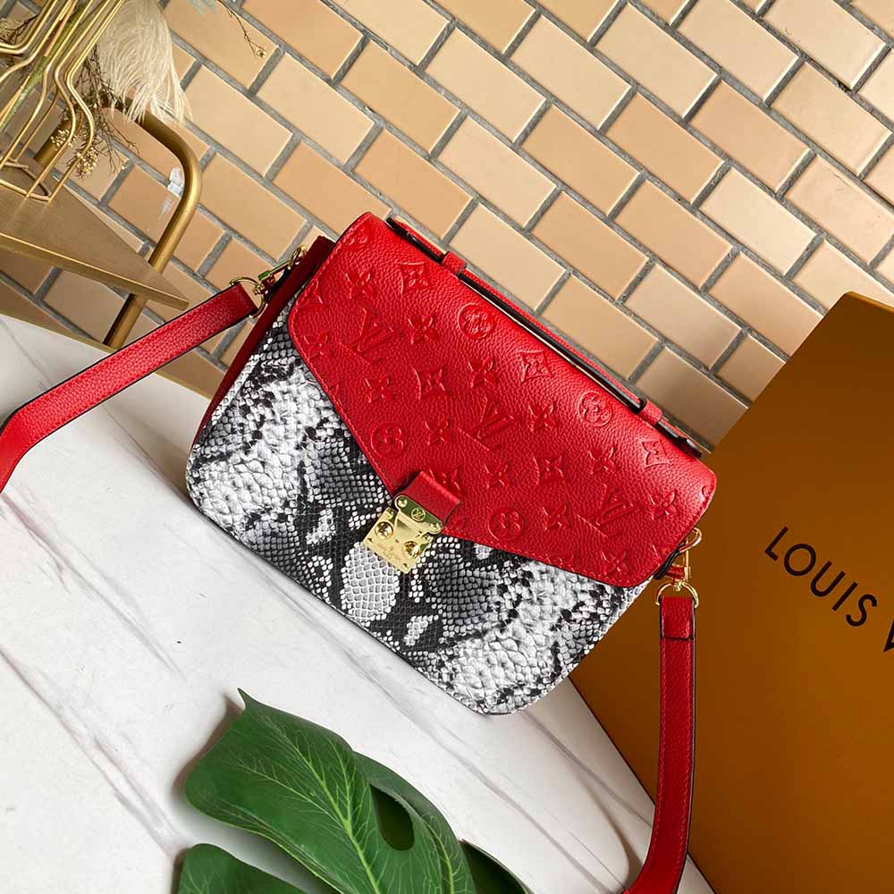 Replica Louis Vuitton Pochette Metis M40780 Beige/Pink/Black/Navy/Red