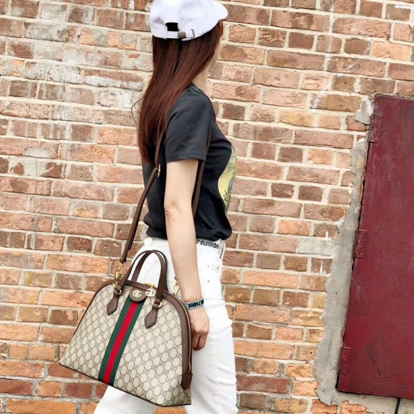 Replica Gucci Ophidia Medium Top Handle Bag