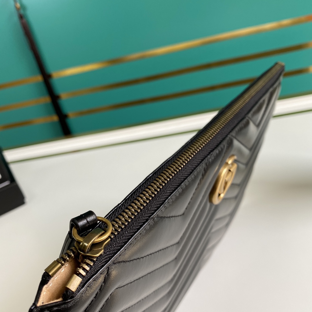 Replica Gucci Marmont Leather Pouch