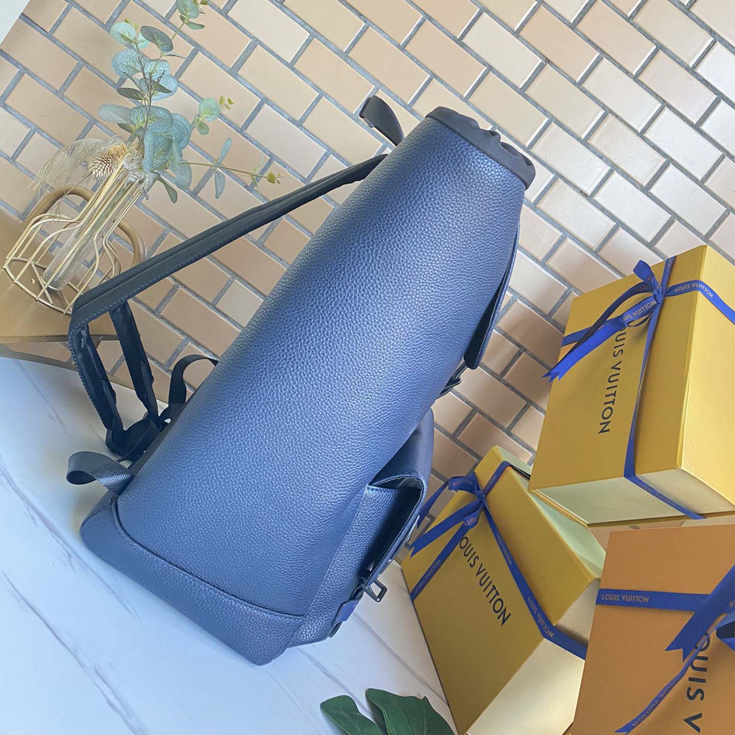 Replica Louis Vuitton Christopher Slim Backpack